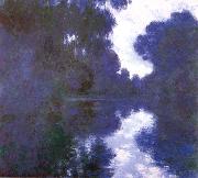 Claude Monet Morning on the Seine,Clear Weather oil painting reproduction